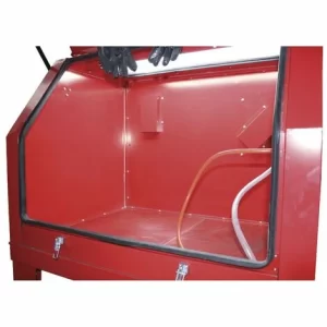 Varan Motors – SB990L Sandstrahlkabine, Mikrostrahlanlage, Profi-Hülsenstrahlanlage 990 Liter Mit Absaugung & Zubehör 13