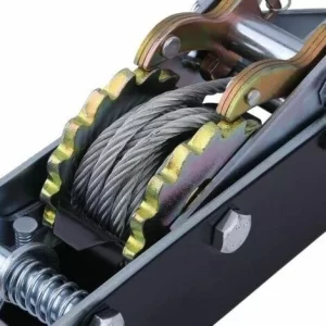 Varan Motors – YY-4TB2-2019 4 TONNEN 4000KG HANDSEILZUG SEILWINDE FLASCHENZUG HEBEZUG SEILZUG HANDWINDE 13