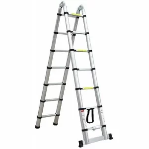 Varan Motors – DLT707B Aluminium Multifunktions Teleskopleiter 4,4m, 14 Sprossen 9